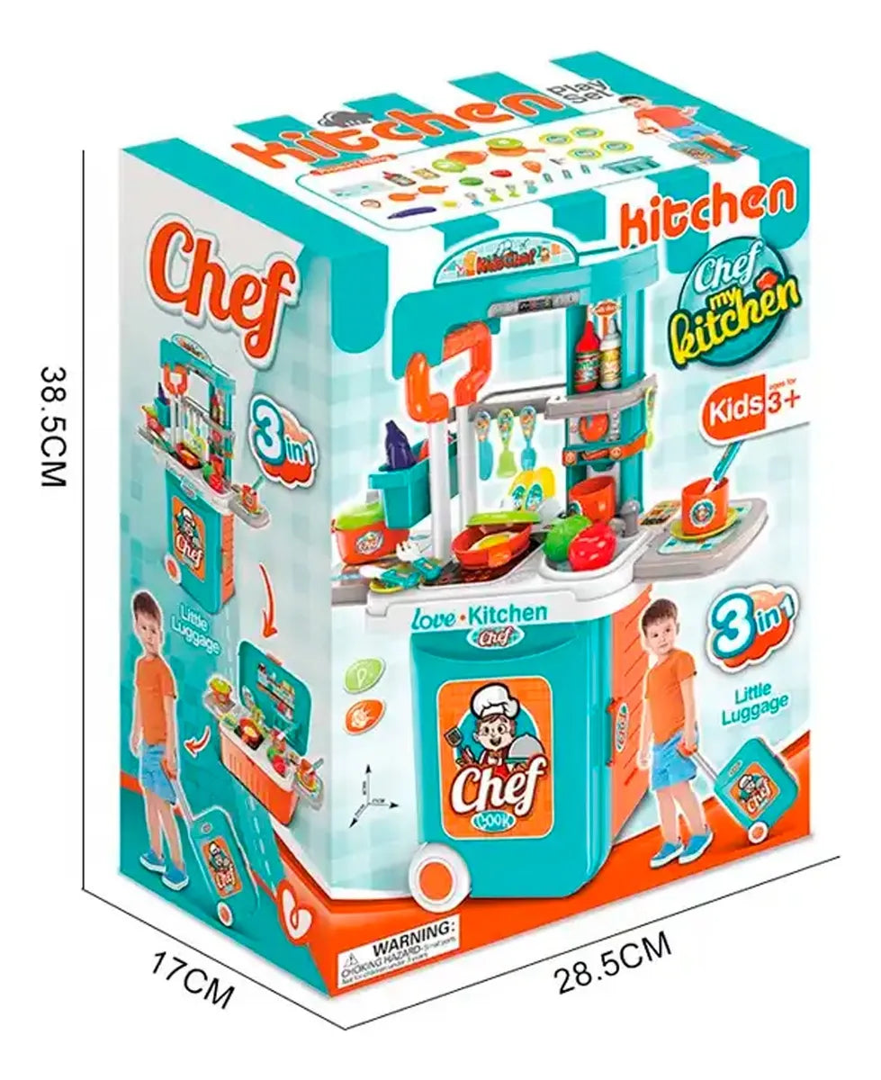 COCINA DE JUGUETE PORTATIL