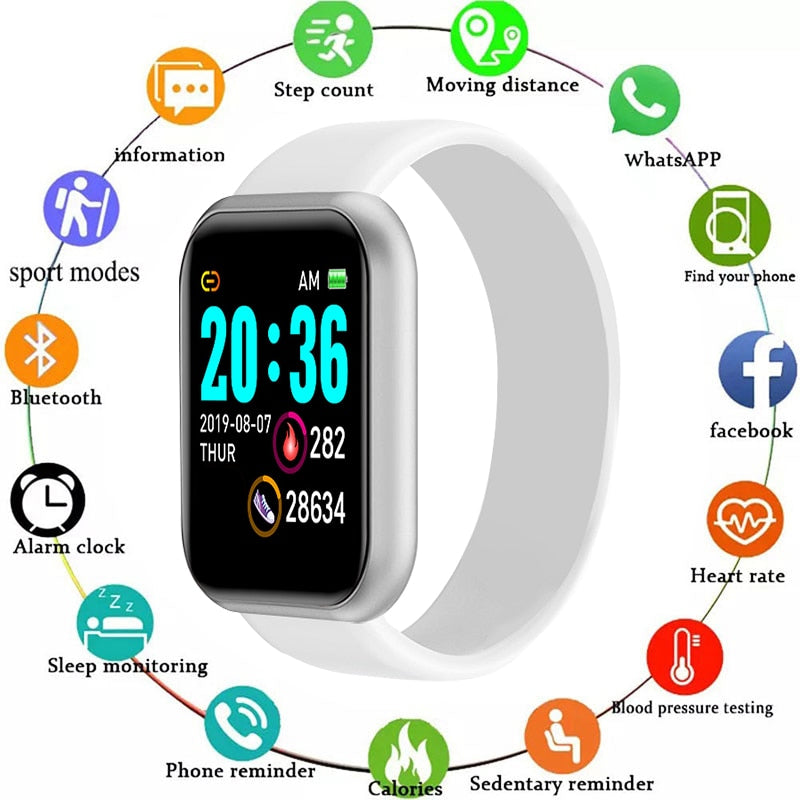 Y68 Smart Watch Bluetooth