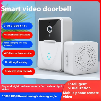 TIMBRE CAMARA WIFI RECARGABLE