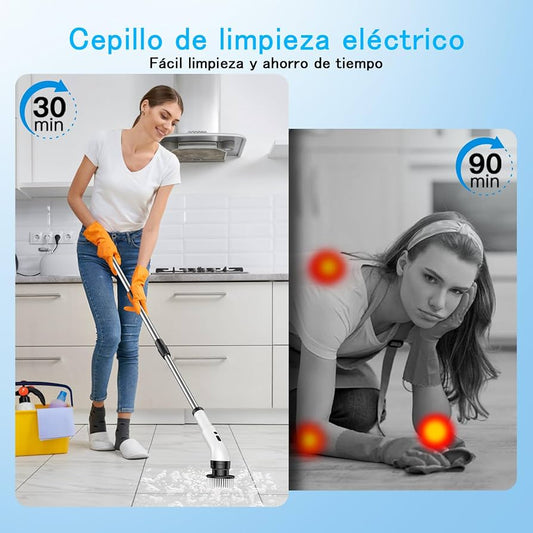 Cepillo Eléctrico de Limpieza 9 en 1
