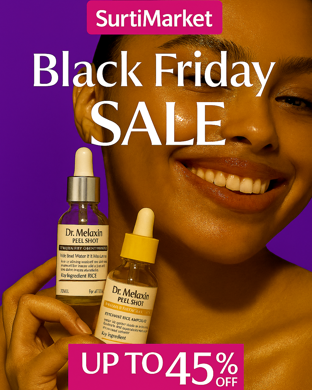 Dúo de serums exfoliantes e iluminadores